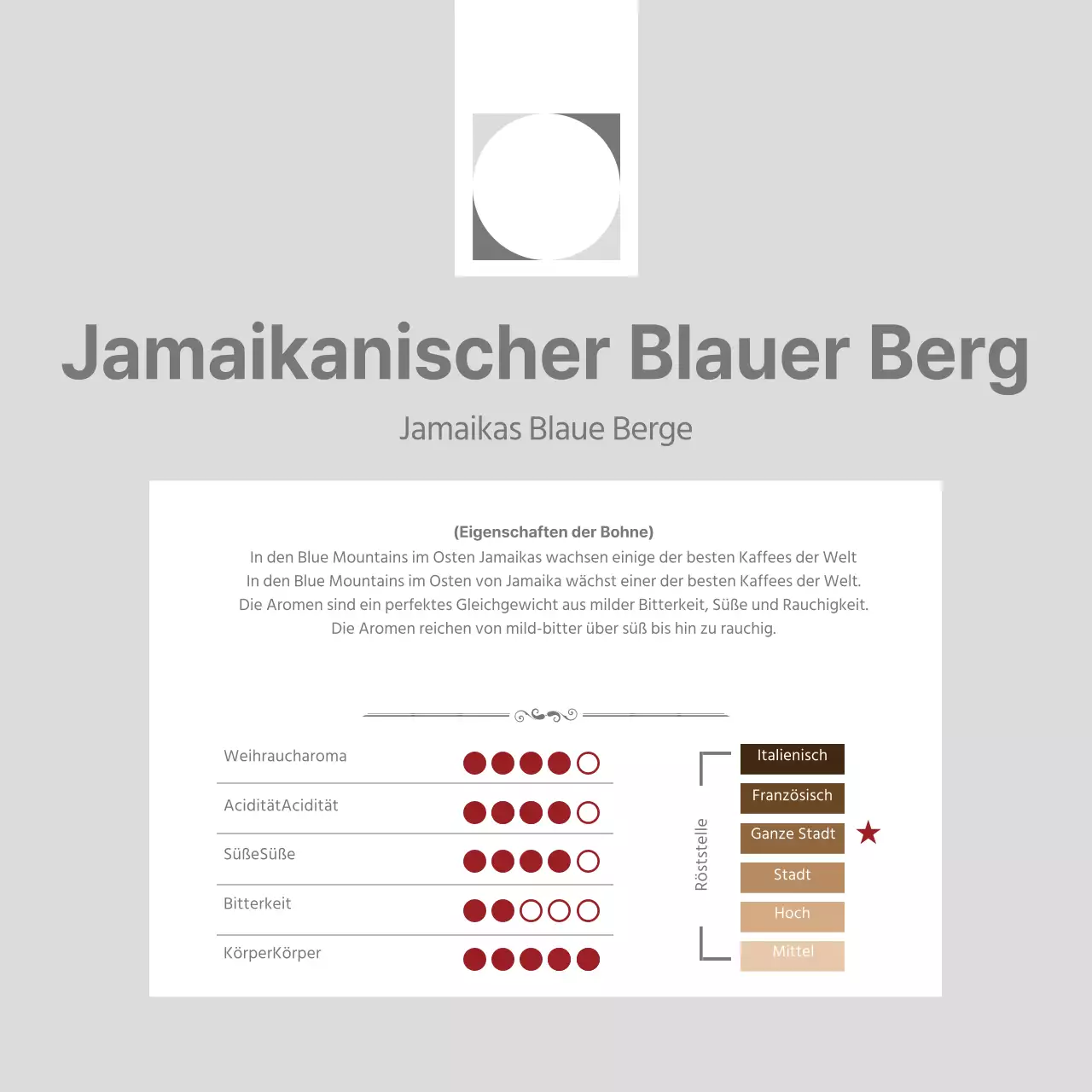 Einfaches Konzept Bohne Postkarte in grün und gelb