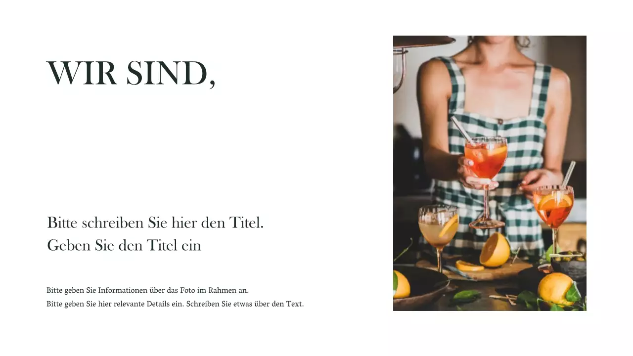 Präsentationen der Marke