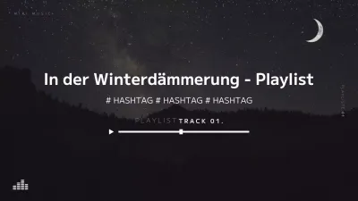 Gestaltung der Wiedergabeliste