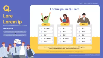 Infografik mit den 10 wichtigsten Karrierewünschen der Generation MZ in Blau- und Gelbtönen