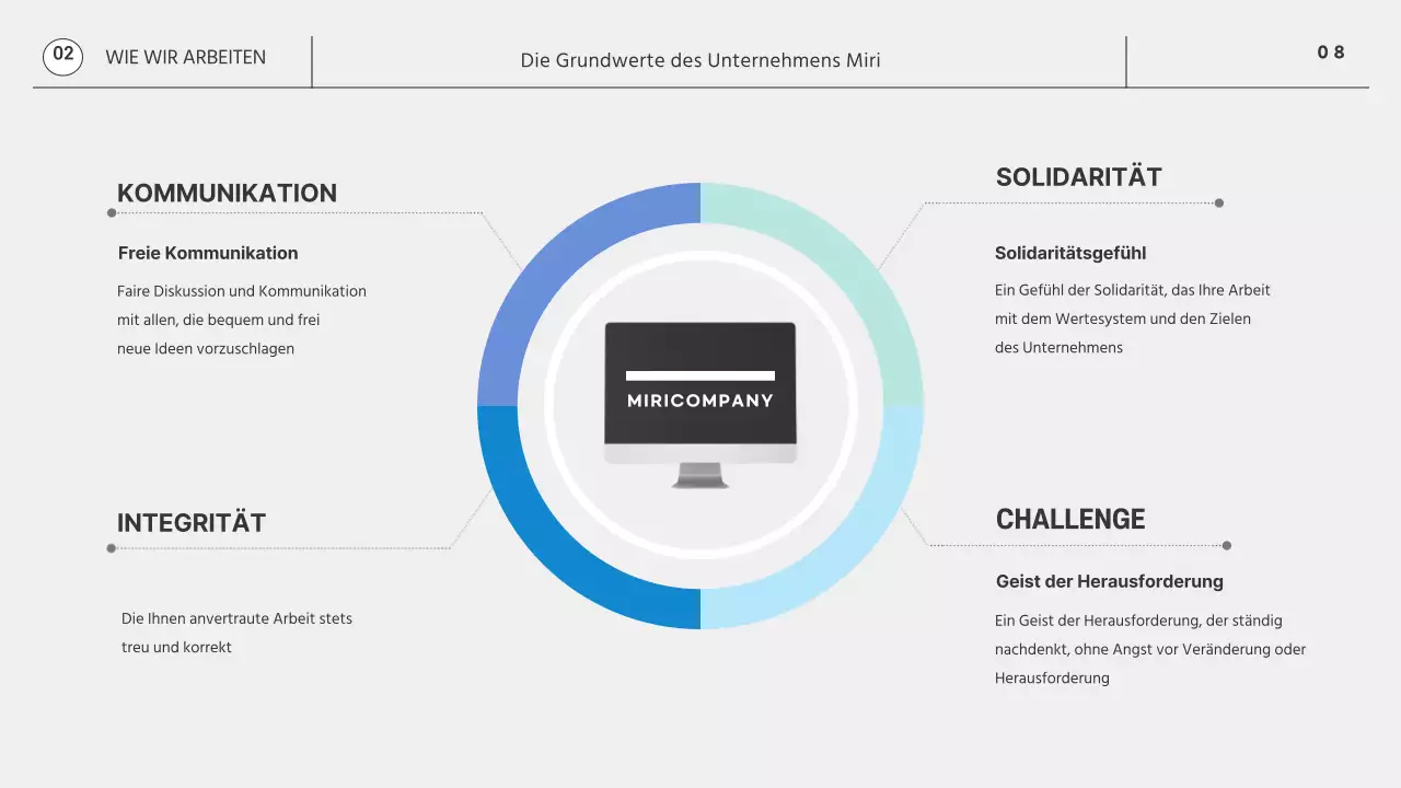 Monotone einfache 3D-Grafiken Corporate Newcomer Unternehmen Lebenshilfe