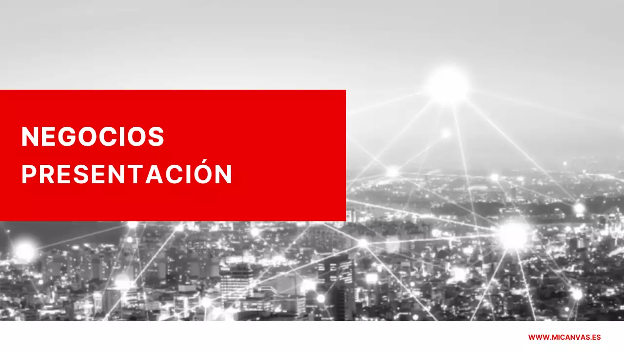 Presentación en una reunión de negocios