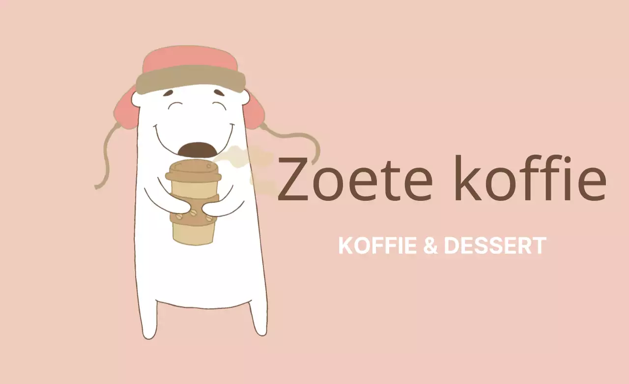 Zoete koffie