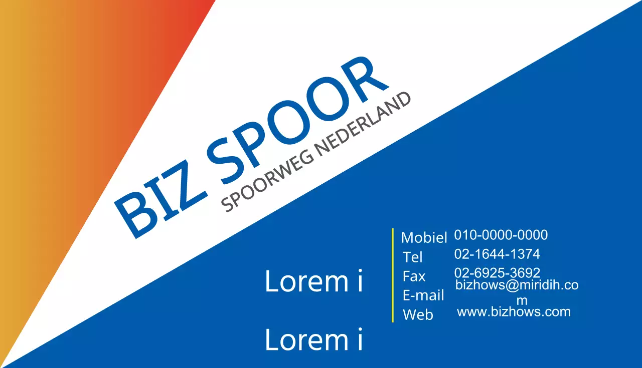 Visitekaartjes autoreparatie