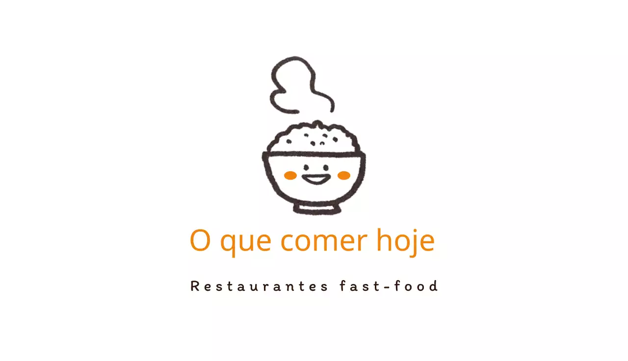 Cartões de visita giros para lojas de snacks