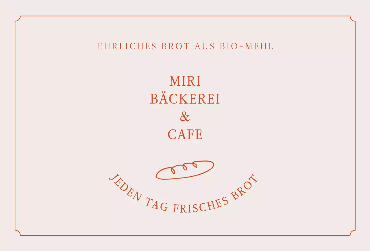 Bäckerei-Café