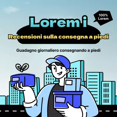 Recensione di DeliveryConnect sulla consegna a piedi nel paesaggio urbano