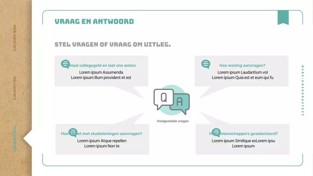 Een eenvoudige beginnersgids voor de universiteit met een vintage beige boekconcept
