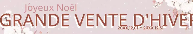 Grande vente d'hiver