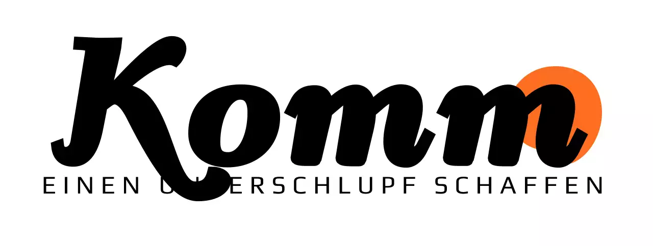 Raumfahrtdesign Unternehmen Logo-Design mit orange und schwarz Punkt Farben