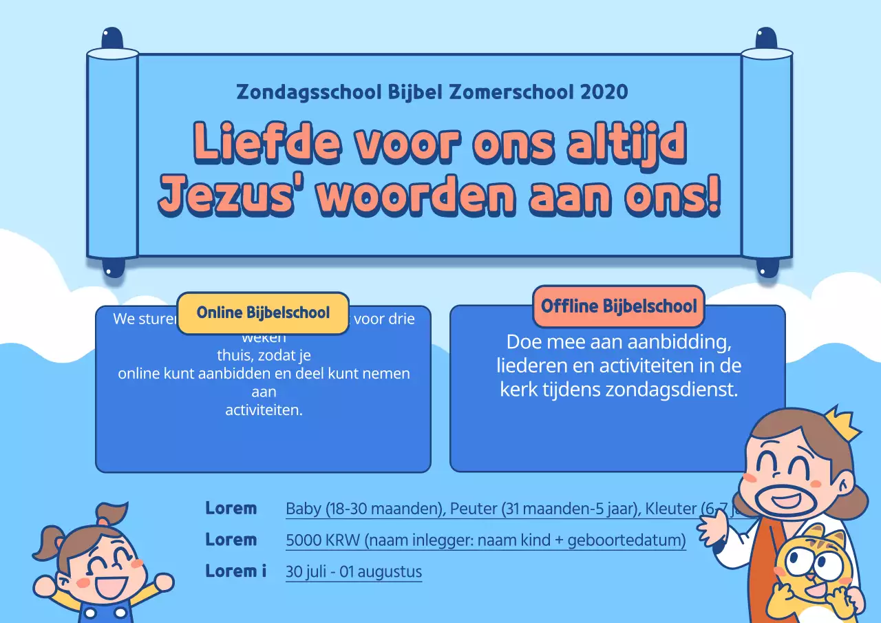 Online zomerbijbelschool