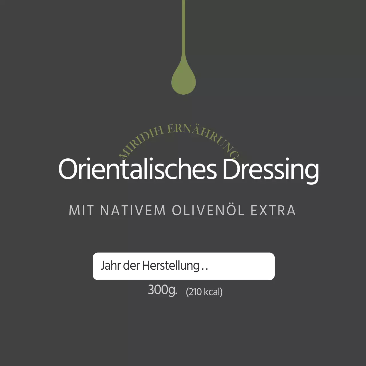 Schwarzer einfacher orientalischer Dressing-Aufkleber