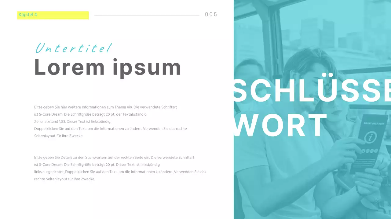 Knackige Präsentationen