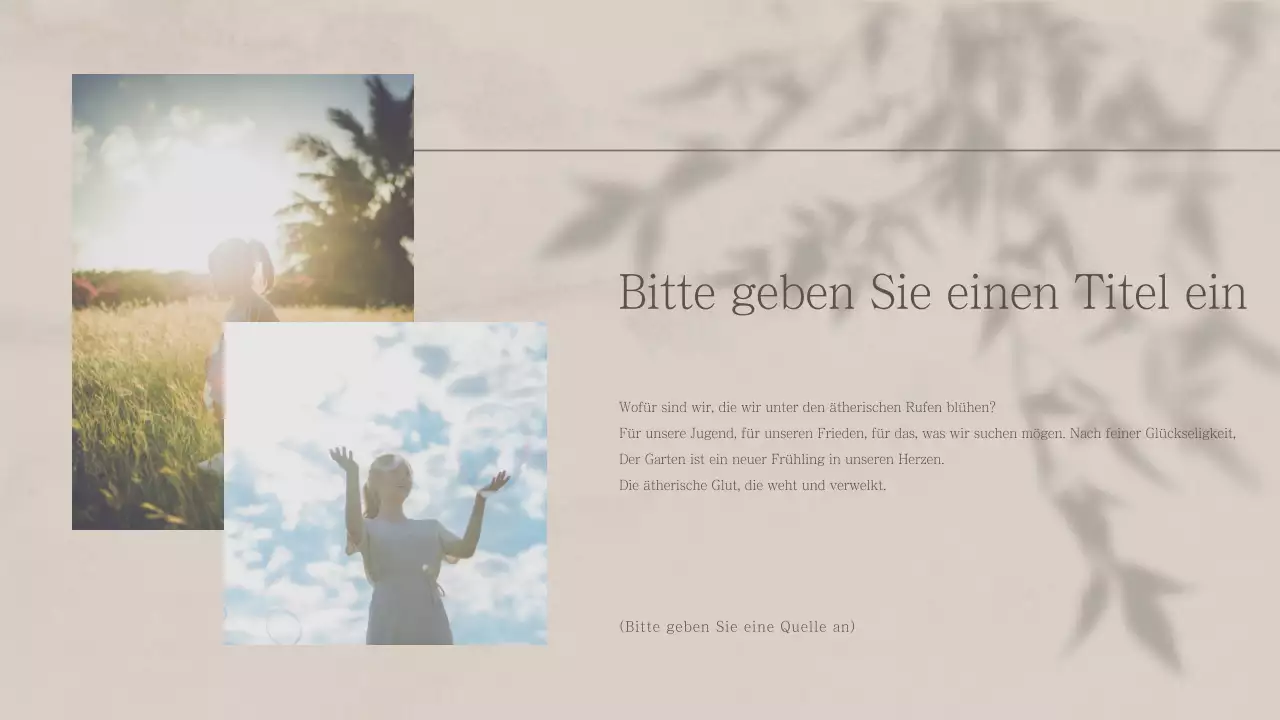 Emotionale Präsentationen