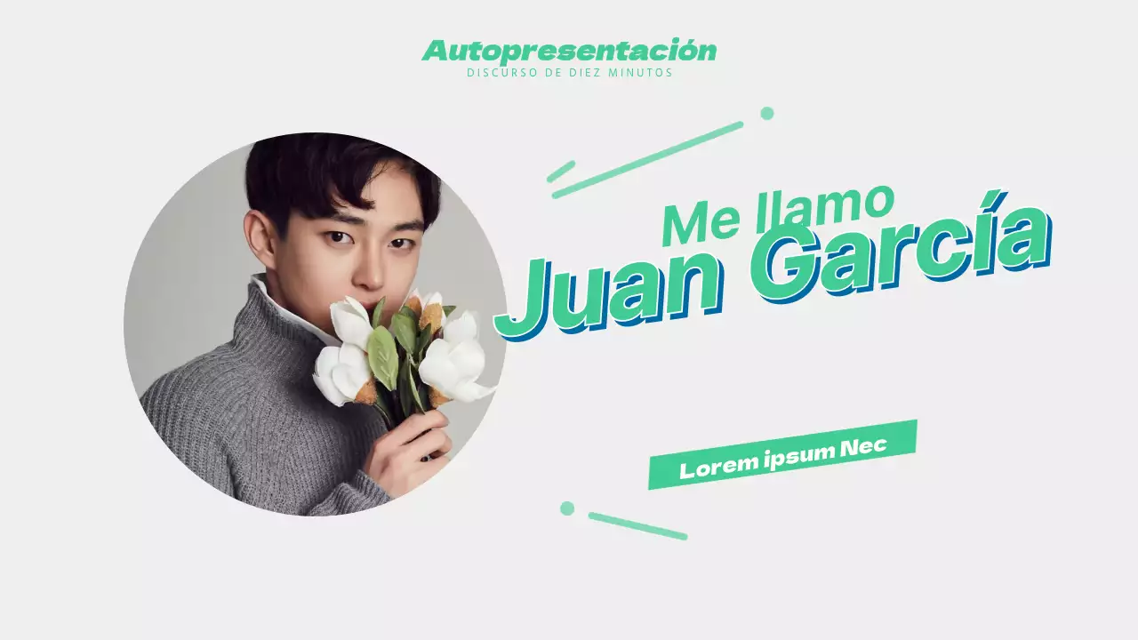 Intervención de 10 minutos de Chulwoong Kim