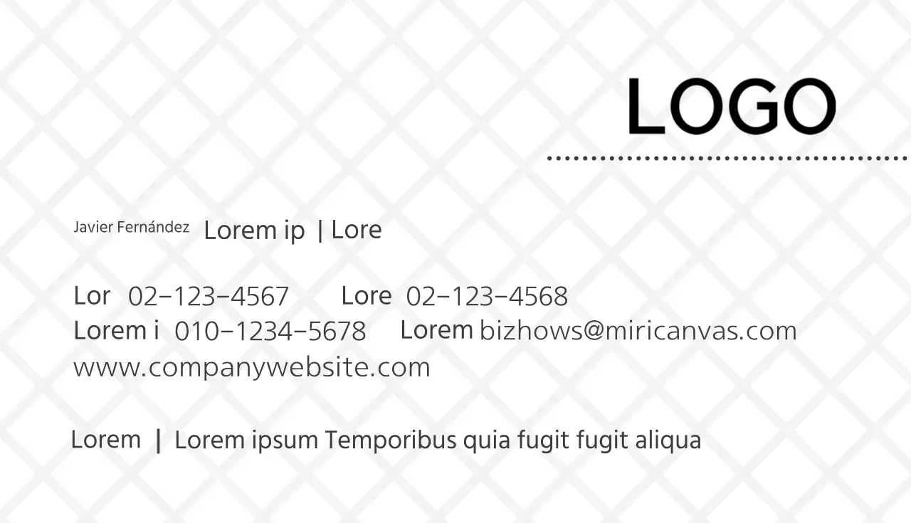 Tarjetas de visita de valores