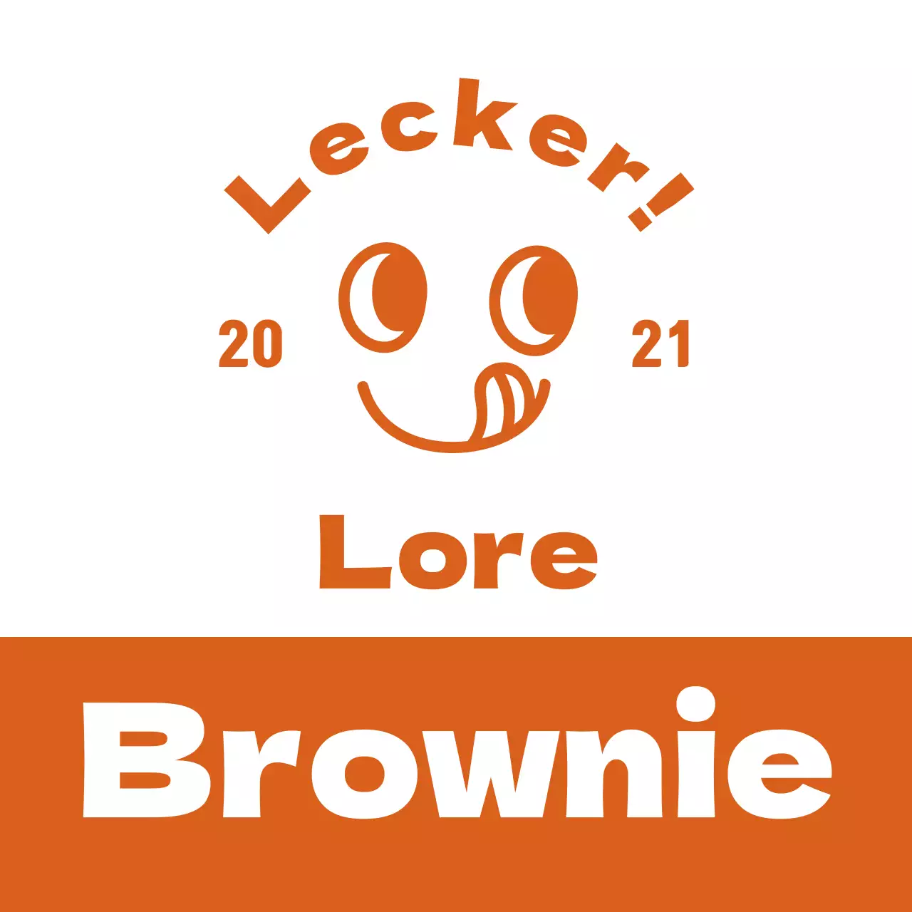 Backstein Niedliche Bäckerei Aufkleber