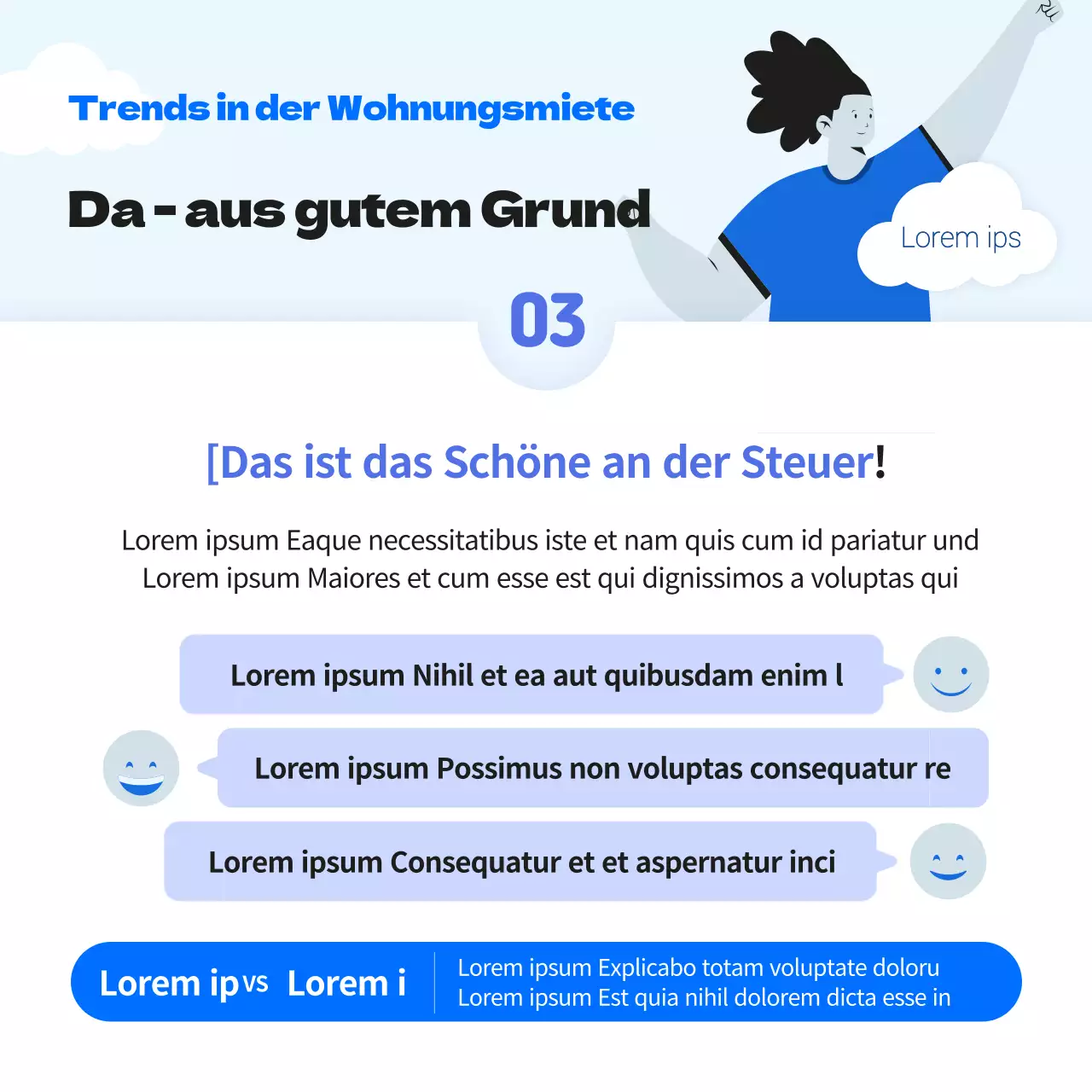 Weitergabe von Informationen über blau gefärbte junge und tatkräftige staatliche Steuervermietung