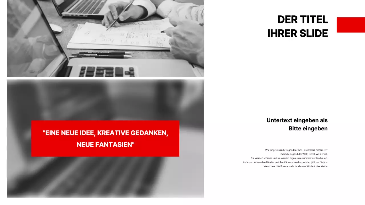 Präsentieren auf einer Geschäftssitzung