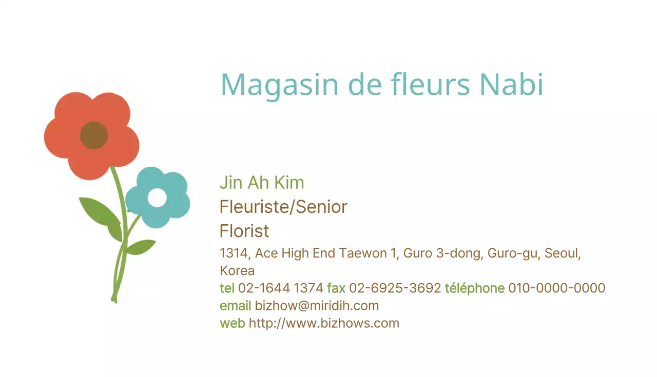 Magasin de fleurs