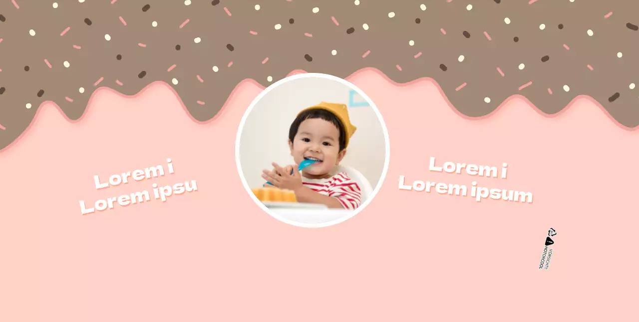 Rosa niedliche Eiscreme alles Gute zum Geburtstag Pappbecher