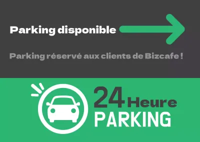 Panneaux de stationnement verts