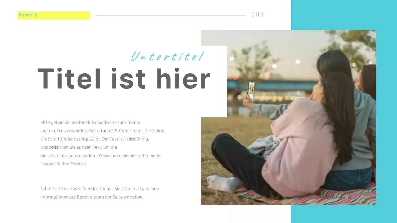 Knackige Präsentationen