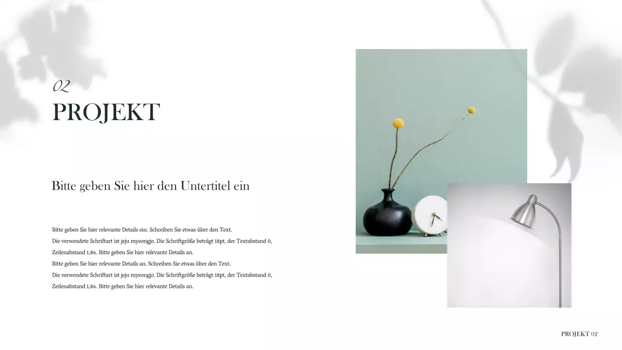 Präsentationen der Marke