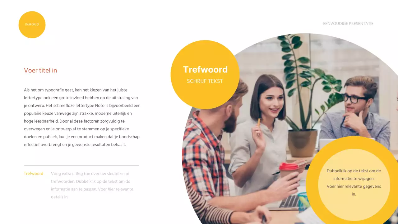 Eenvoudige presentaties