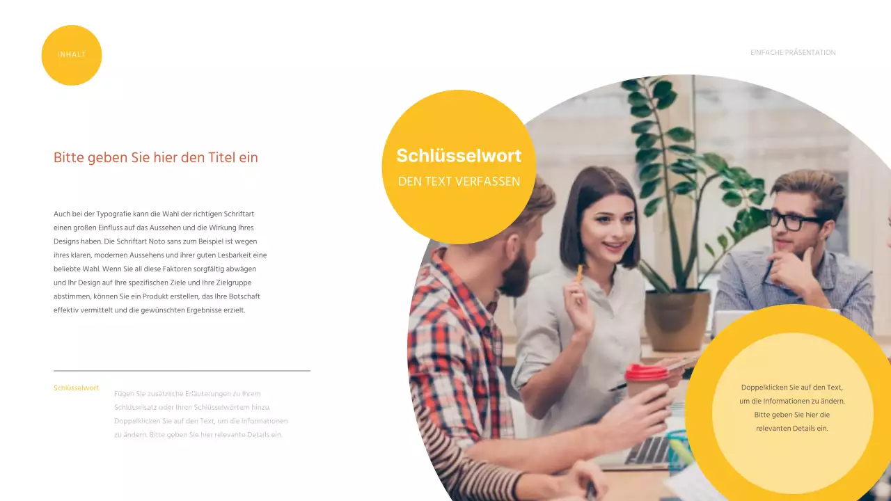 Einfache Präsentationen