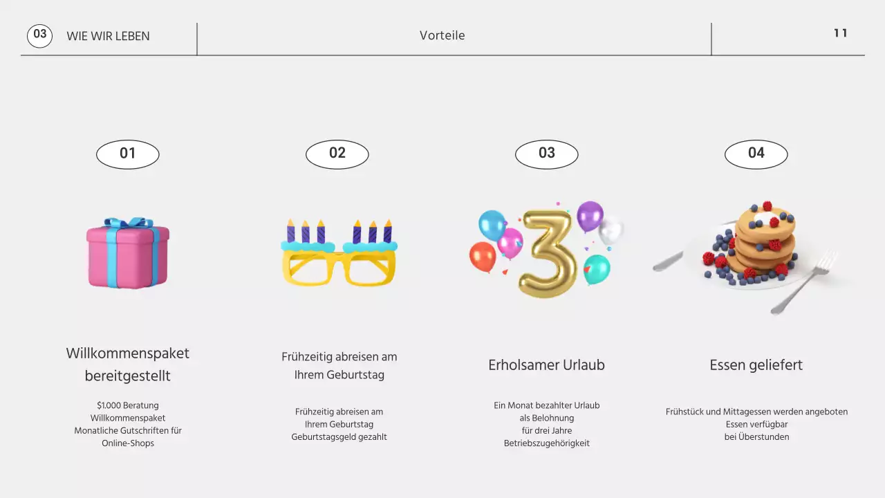 Monotone einfache 3D-Grafiken Corporate Newcomer Unternehmen Lebenshilfe