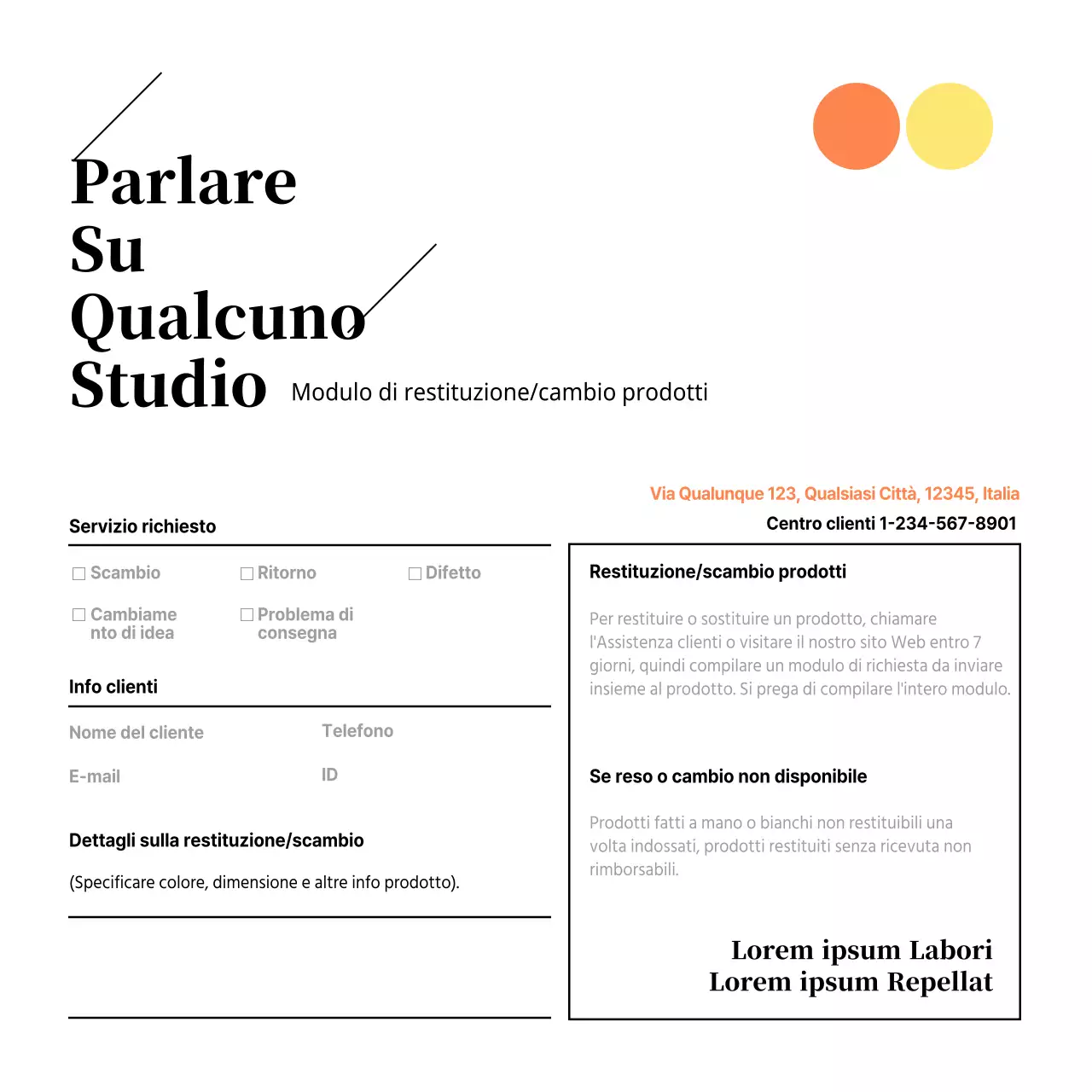 Cartolina di scambio del centro commerciale nei toni del marmo rosa