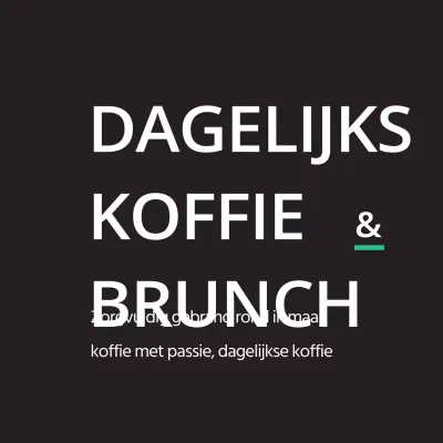 Dagelijkse koffie