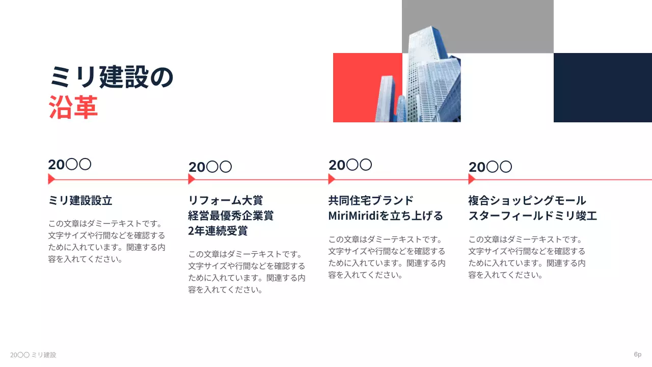 青 モダン ビジネス プレゼンテーション