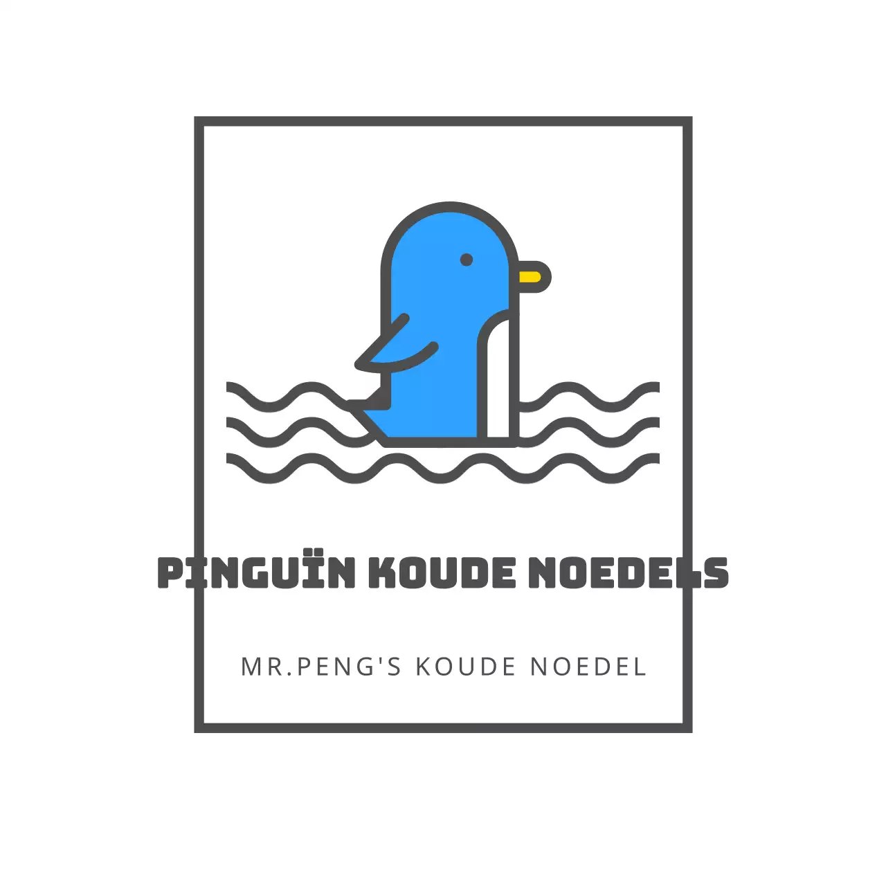 Pinguïn Koude Noedels