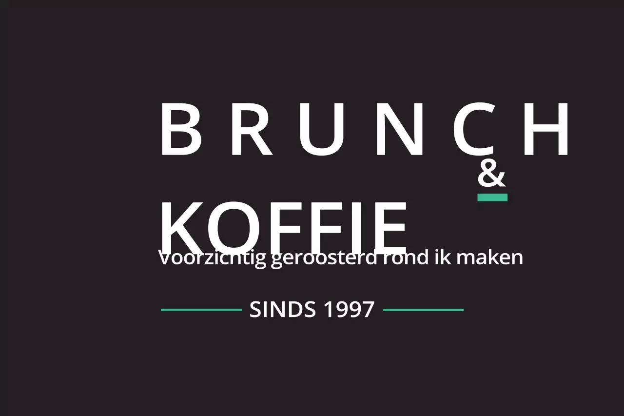 Brunch koffie