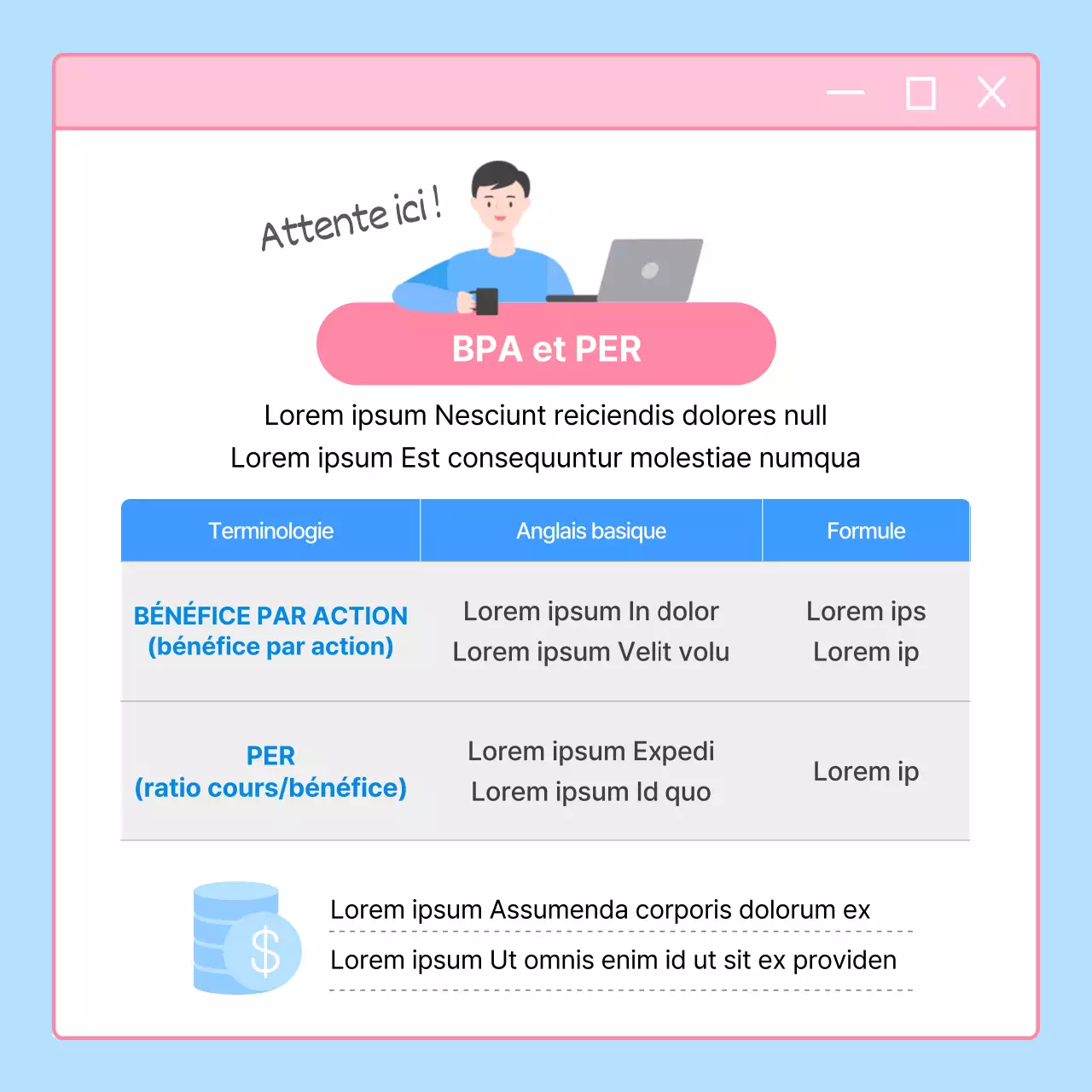 Un guide complet des termes relatifs aux actions roses et bleues Glossaire de l'évaluation des actions CardNews