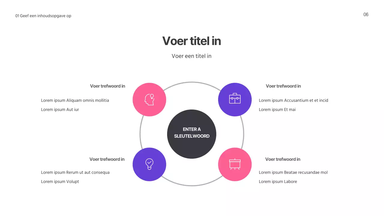 Circulaire presentaties