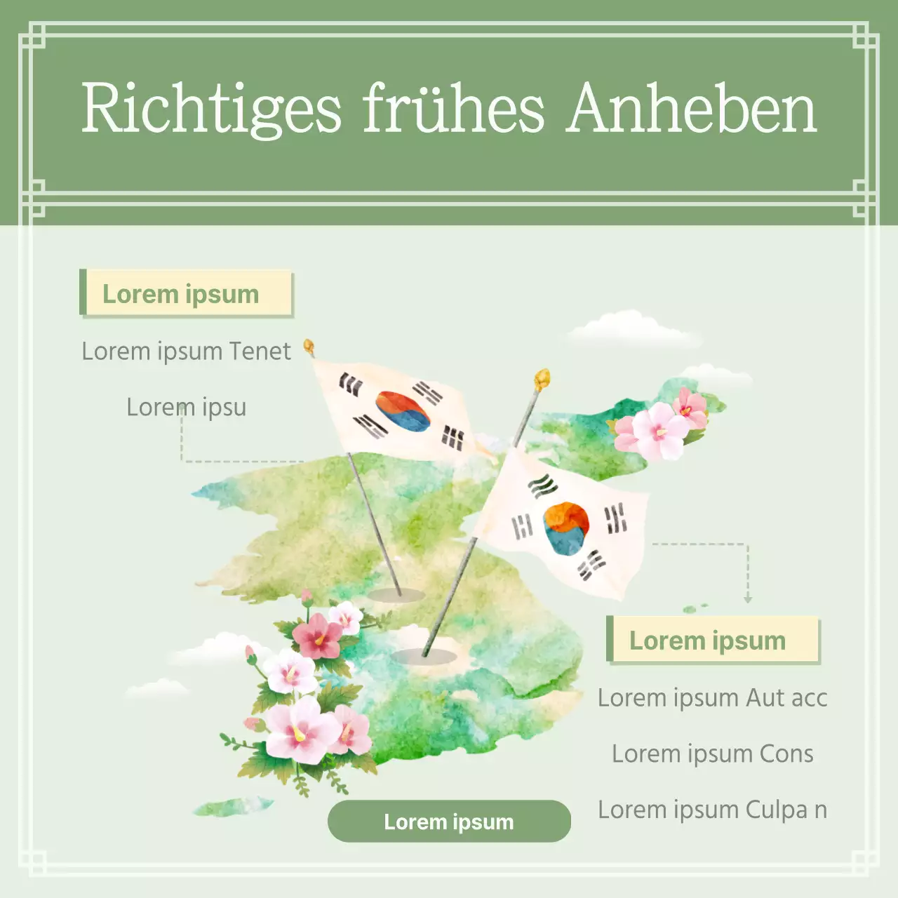 Hissen der Flagge zum Gedenktag