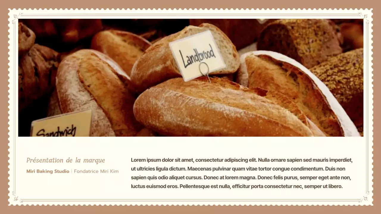 Un guide des brownies pour une boulangerie chaleureuse et floue