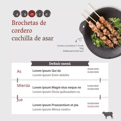 Día del pincho de cordero