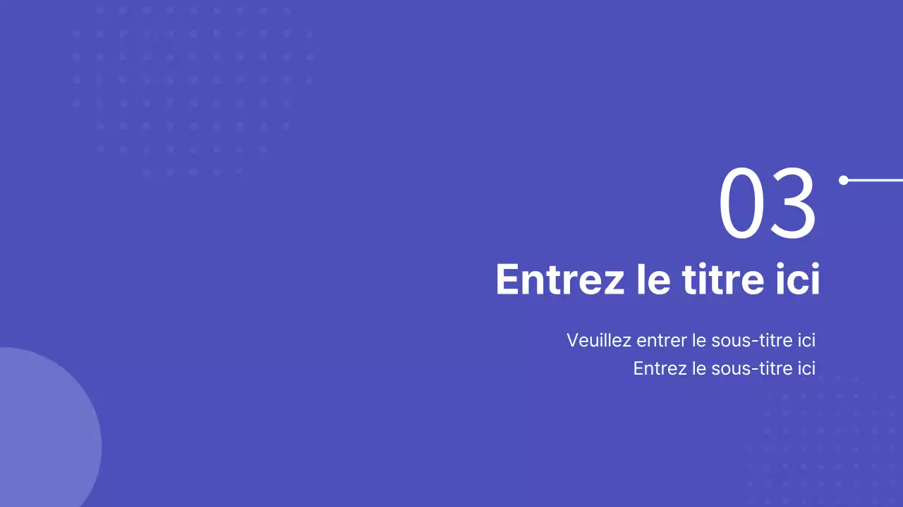 Présentations pour les séminaires