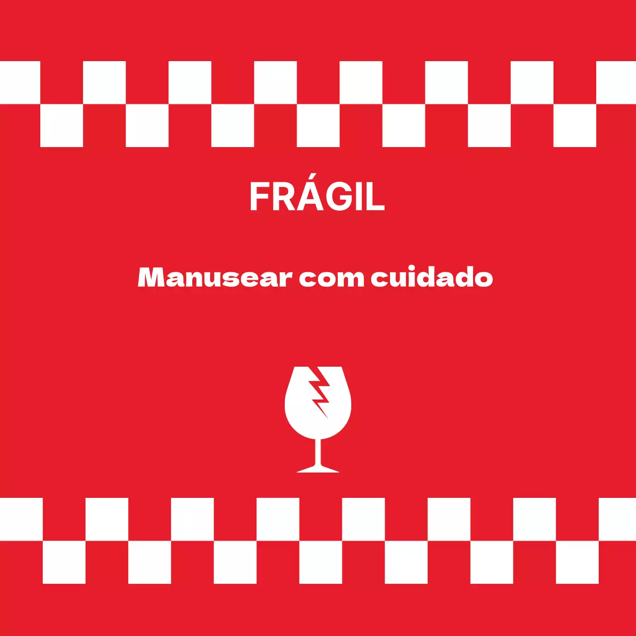 Manusear com cuidado