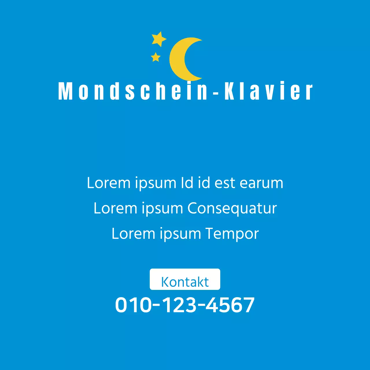 Mondschein-Klavier