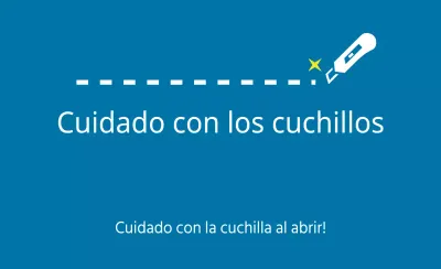 Cuidado con los cuchillos
