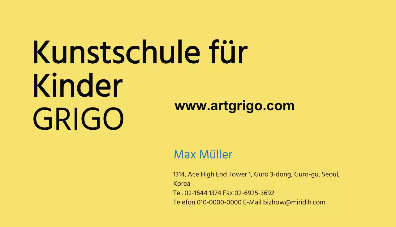 Kunstschule für Kinder