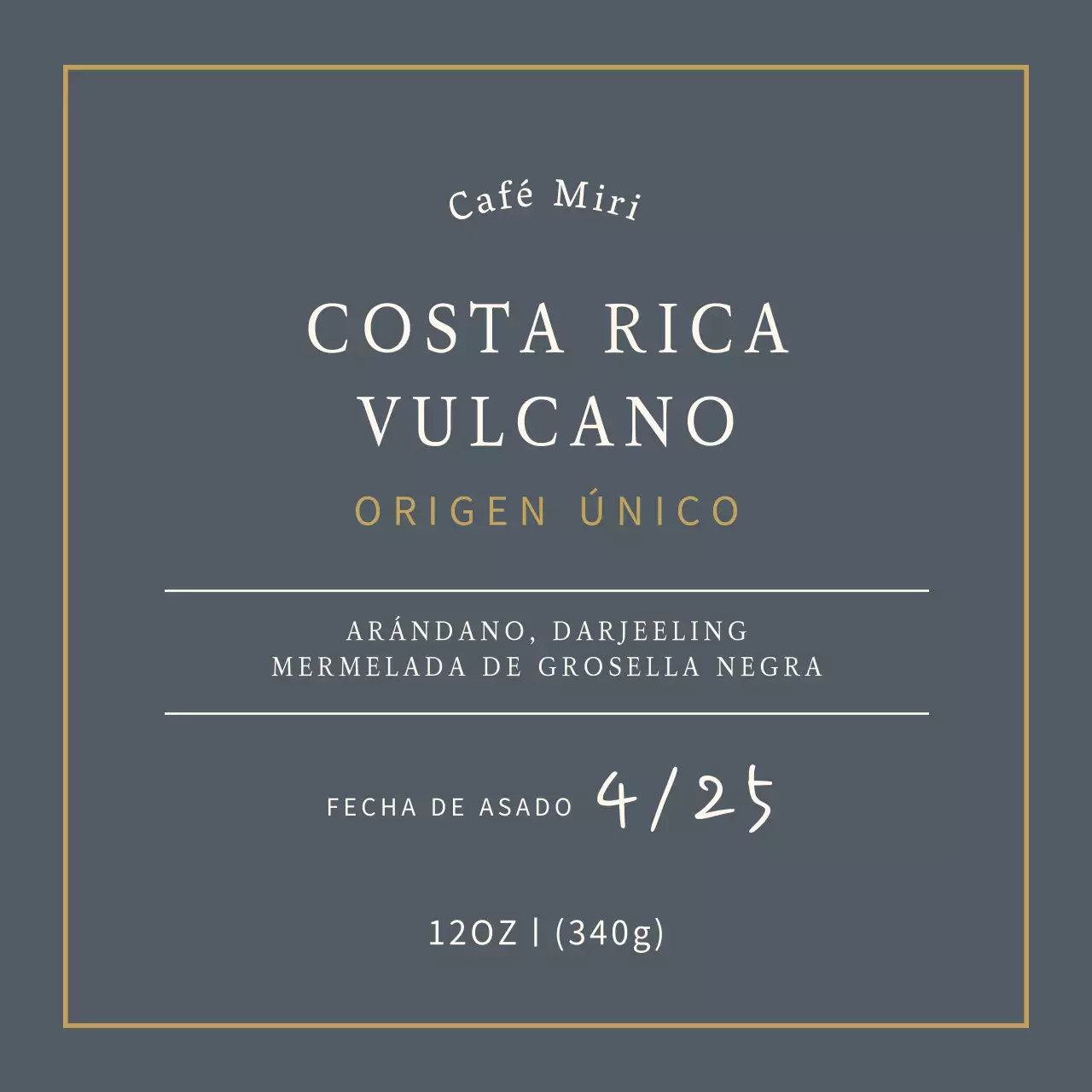 Etiquetas adhesivas de granos de café