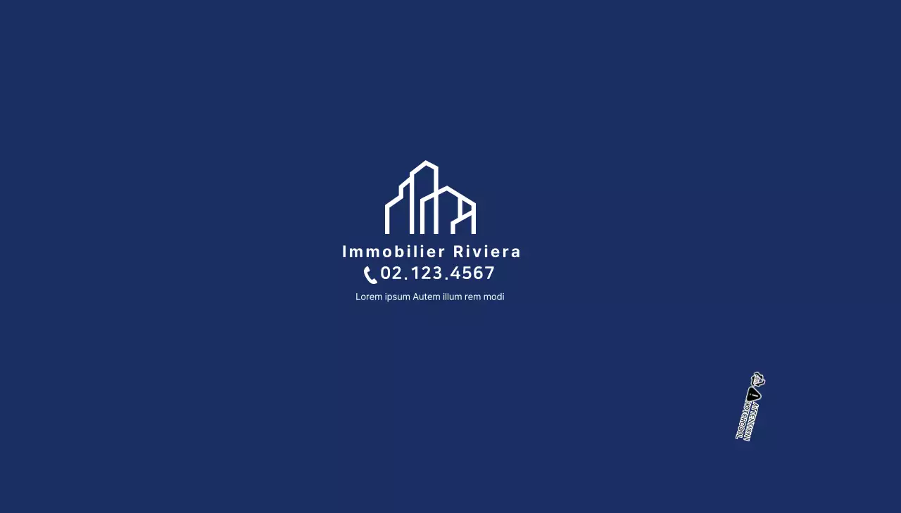 Blue Simple Property Promotion