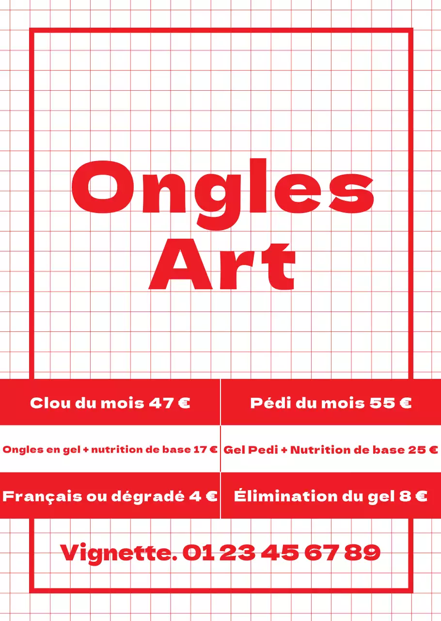 Nail art aux accents de titre sur fond de globe oculaire rouge