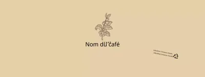 Illustration d'une fleur botanique beige